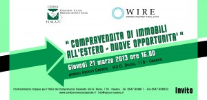 Invito convegno del 21 marzo